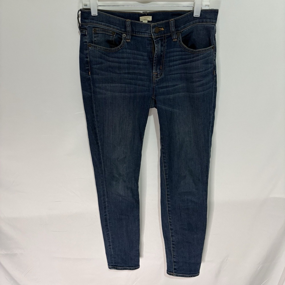 J Crew Medium Wash Size 27 Skinny Stretch Pockets Women’s Jeans